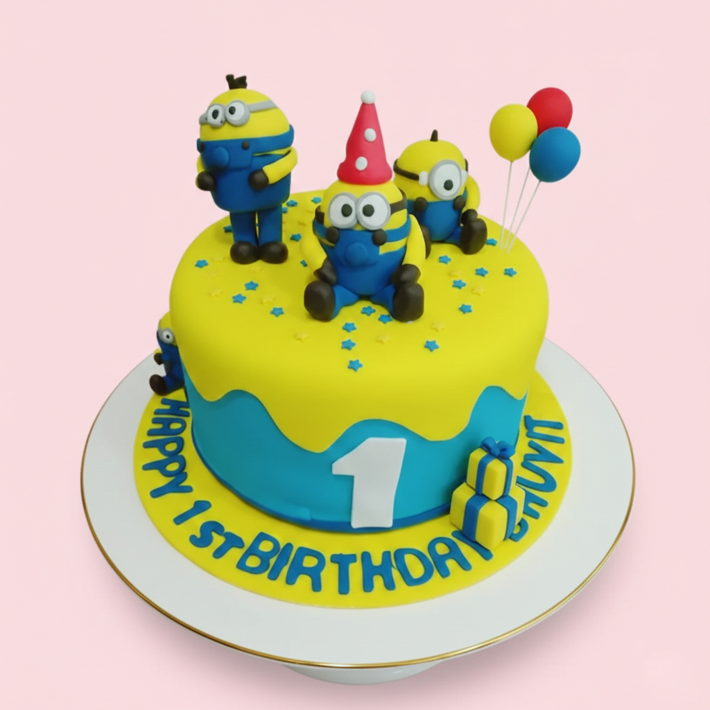Minion's Party Cake