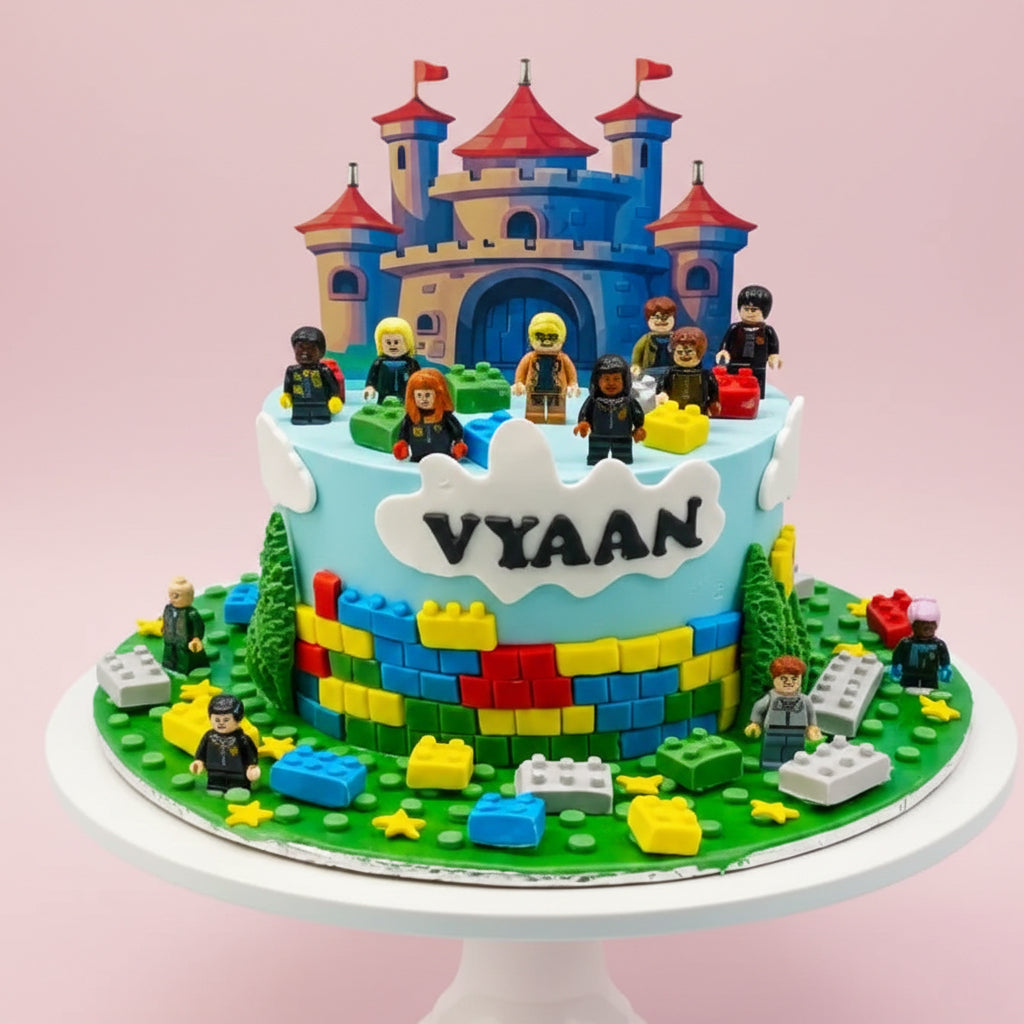 Lego Kingdom Adventure Cake