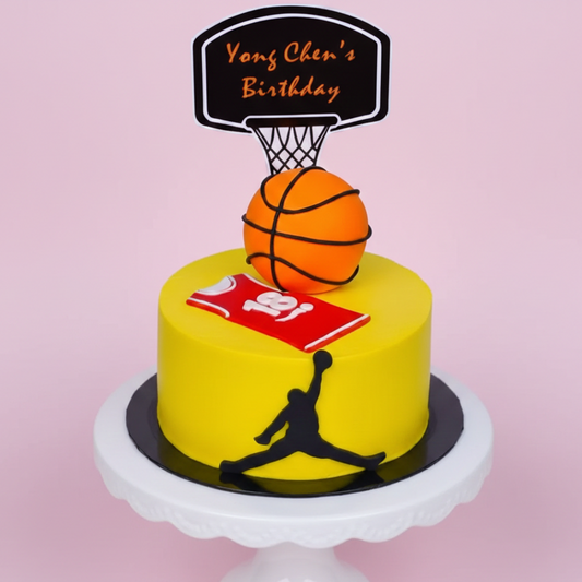 Basketball Duck Theme Cake
