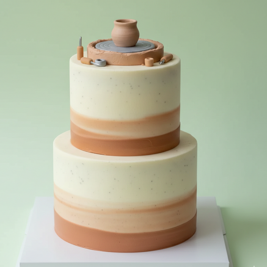 Pottery Wheel Cake