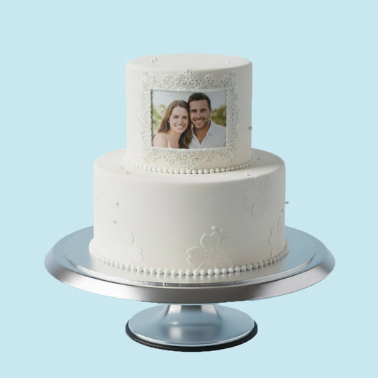 Forever Moments Photo Cake