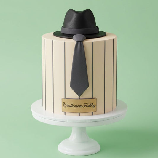 Gentleman Hubby Cake