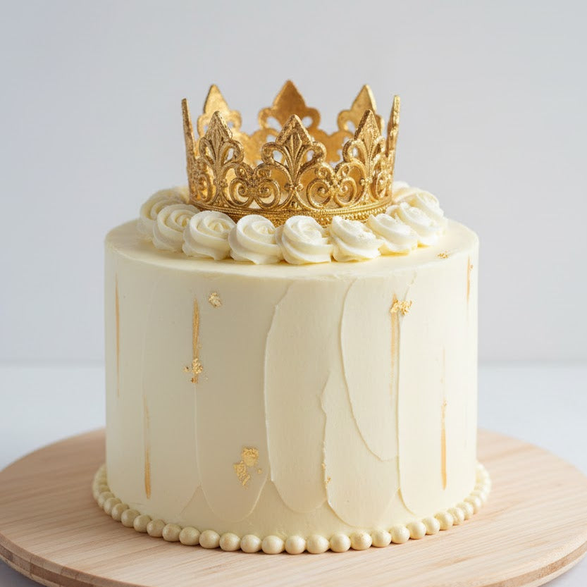 Golden Crown Cake