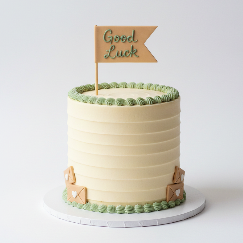 Goodbye & Good Luck Cake