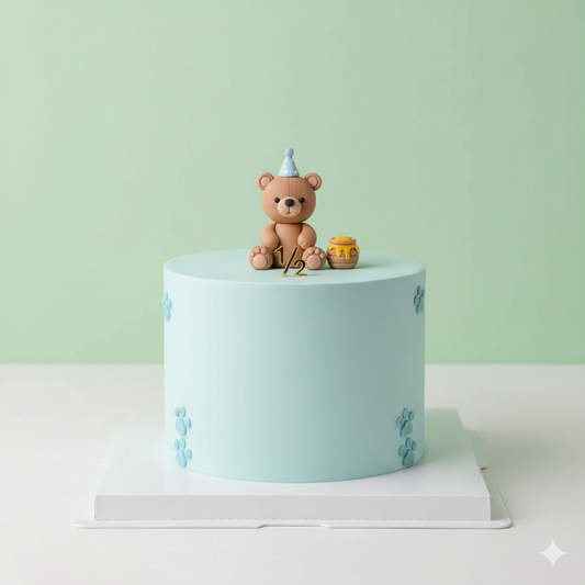 Half Baby Bear Cake