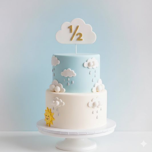 Half Cloud Cake
