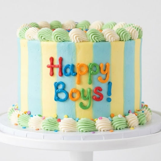 Happy Boys Cake