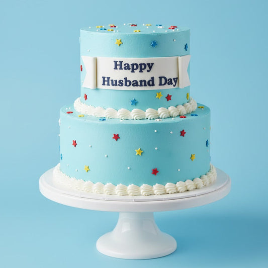 Happy Husband Day Cake