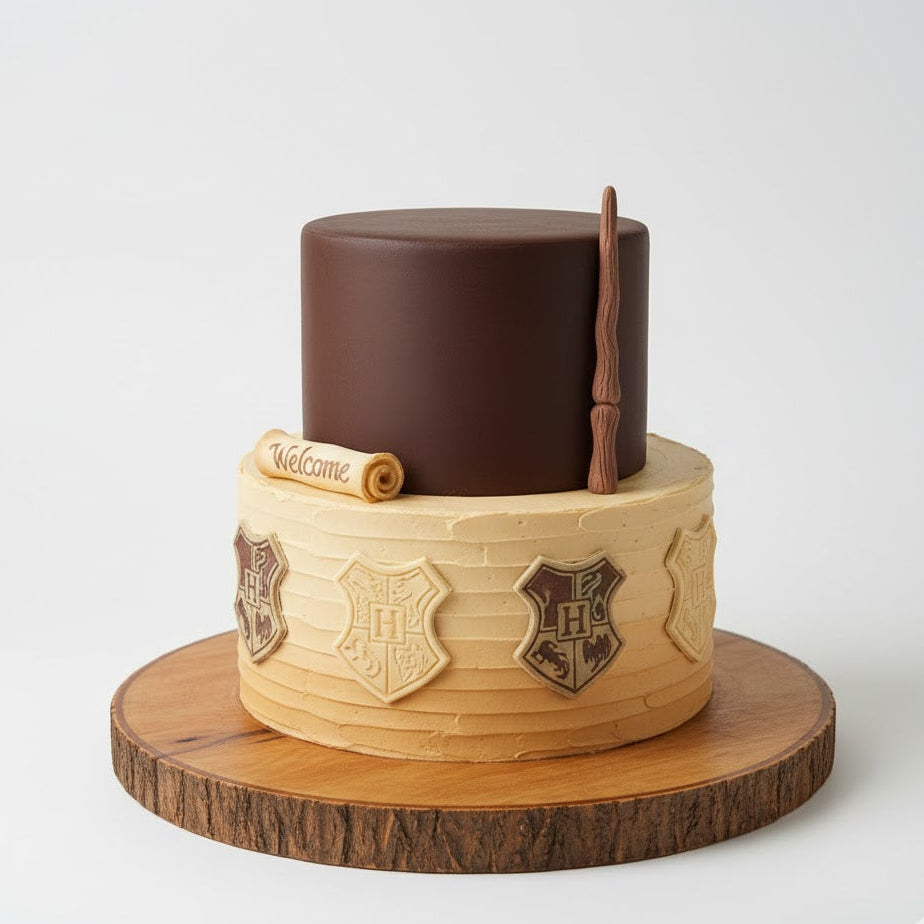 Hogwarts Starter Spell Cake