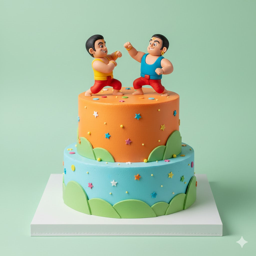 Kalia v/s Bheem Cake