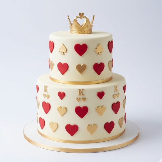 King of Hearts Cake