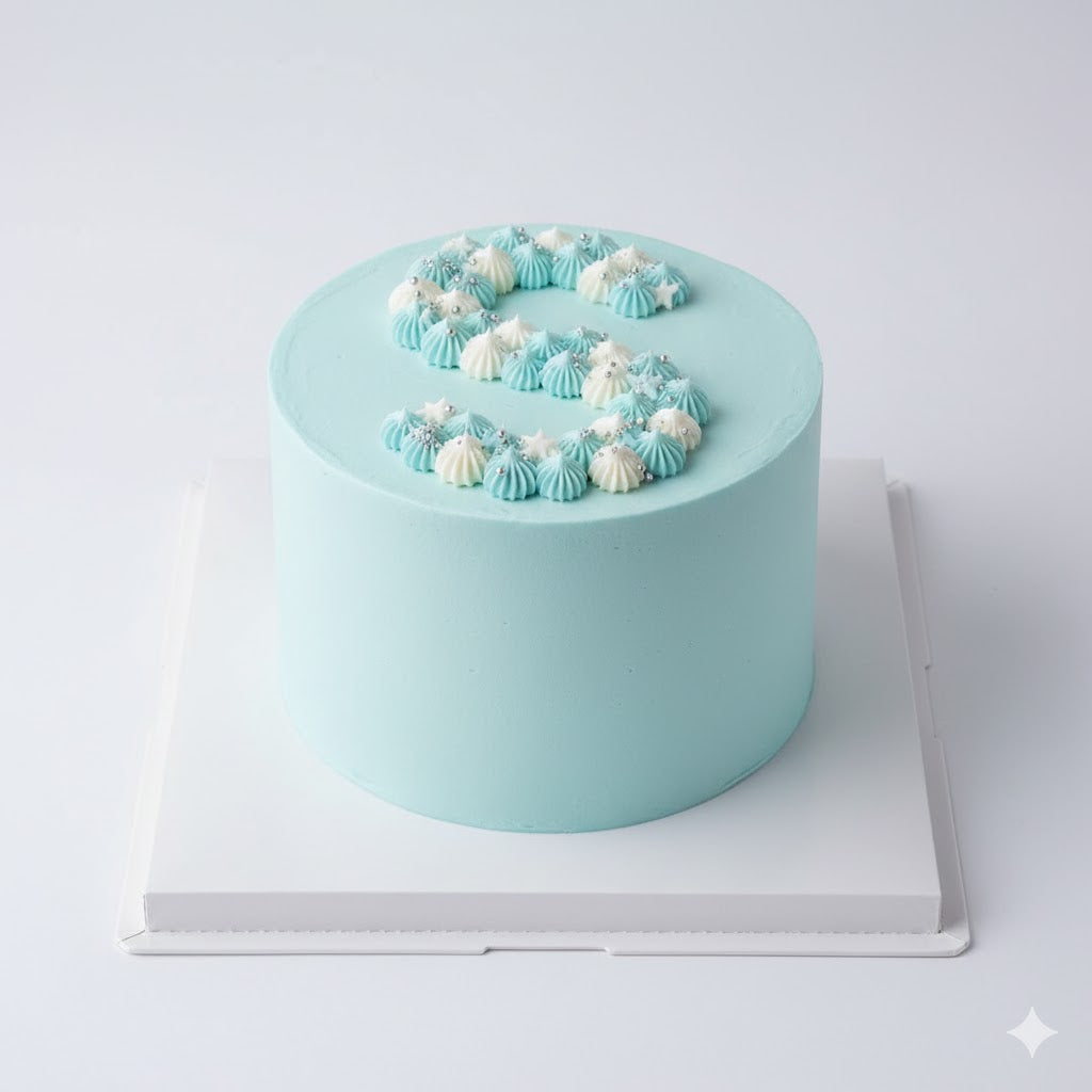 Letter S Star Cake