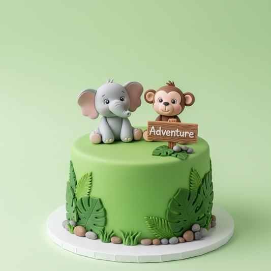 Little Jungle Adventure Cake