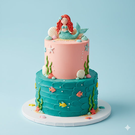 Little Mermaid Cake