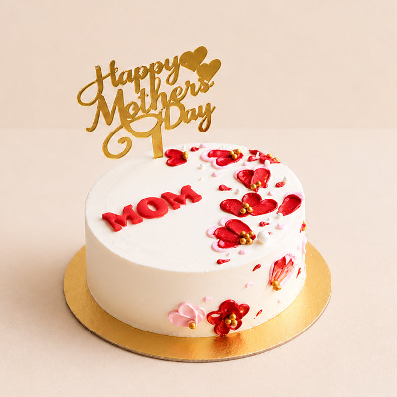 Love in Bloom Mother's Day Cake