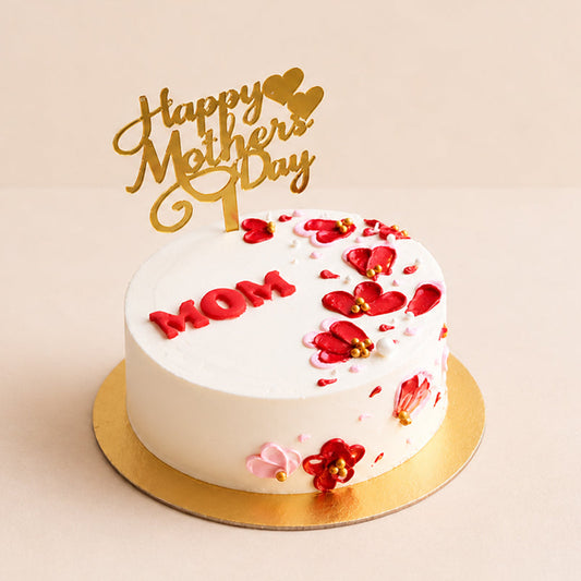 Love in Bloom Mother's Day Cake
