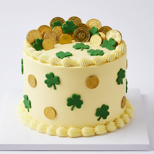 Lucky Coin Cake