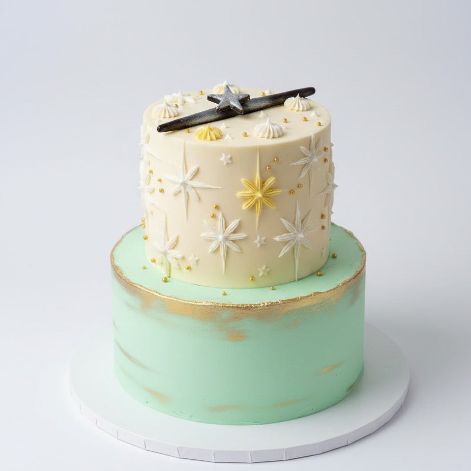 Magic Wand Birthday Cake