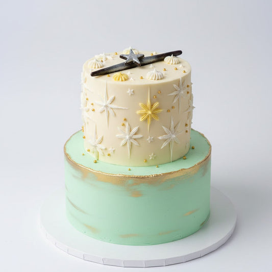 Magic Wand Birthday Cake