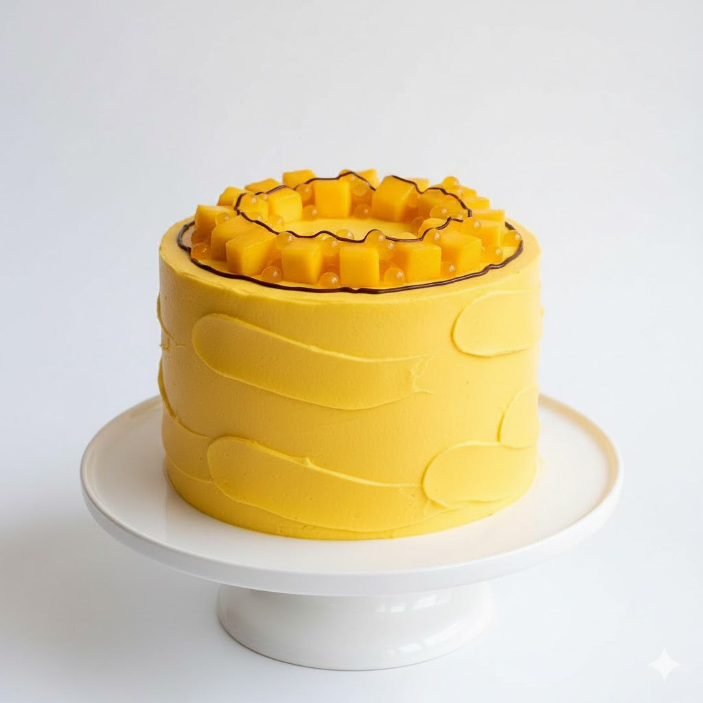 Mango Cream Gourmet Cake