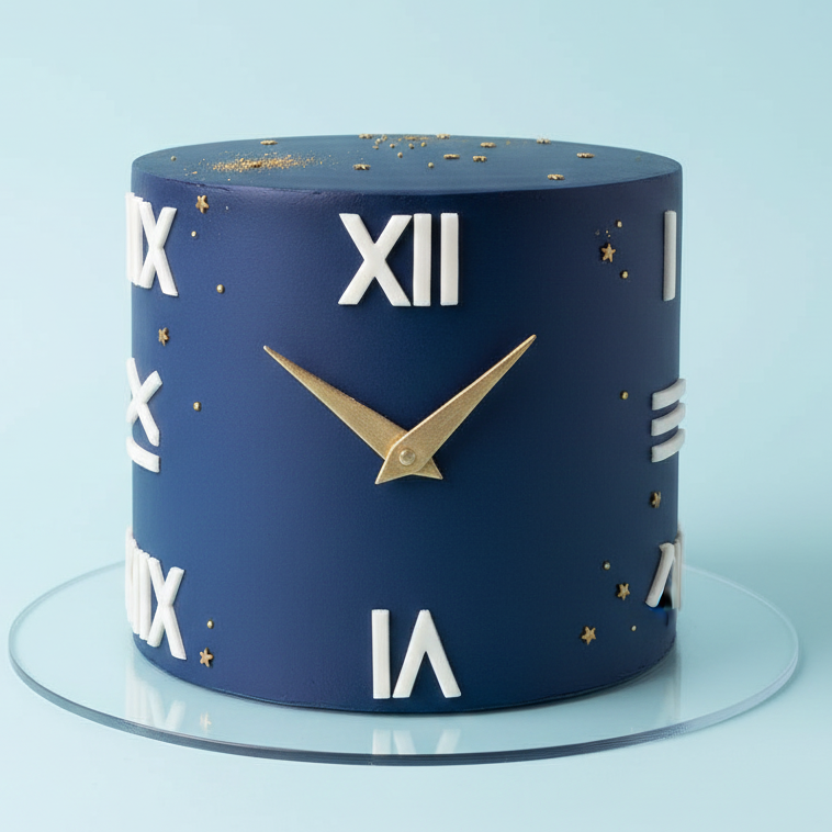 Midnight Countdown Cake