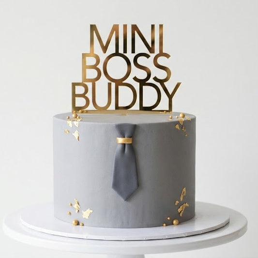 Mini Boss Buddy Cake