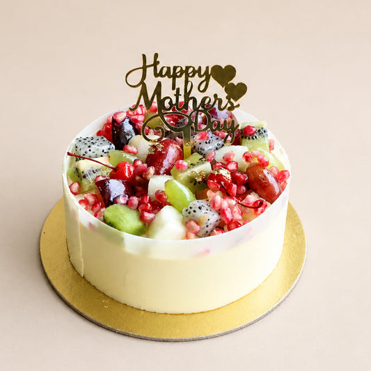Mother's Day Fruit Gateau Cake