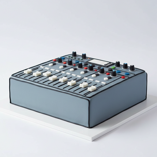 Music Studio Mixer Cake