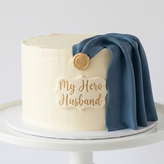 My Hero Husband Cake