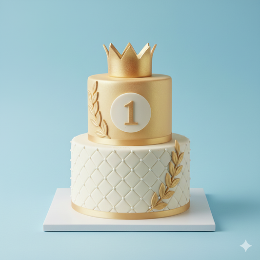 Number One Crown Cake