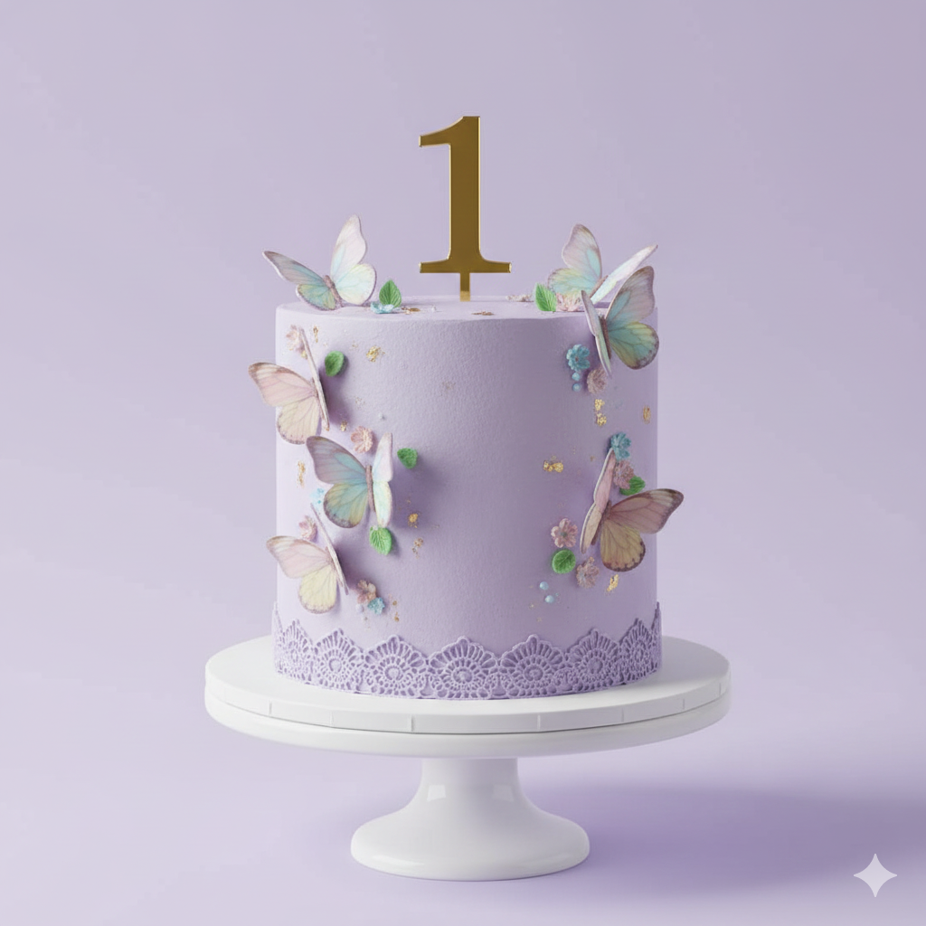 One Butterfly Cake