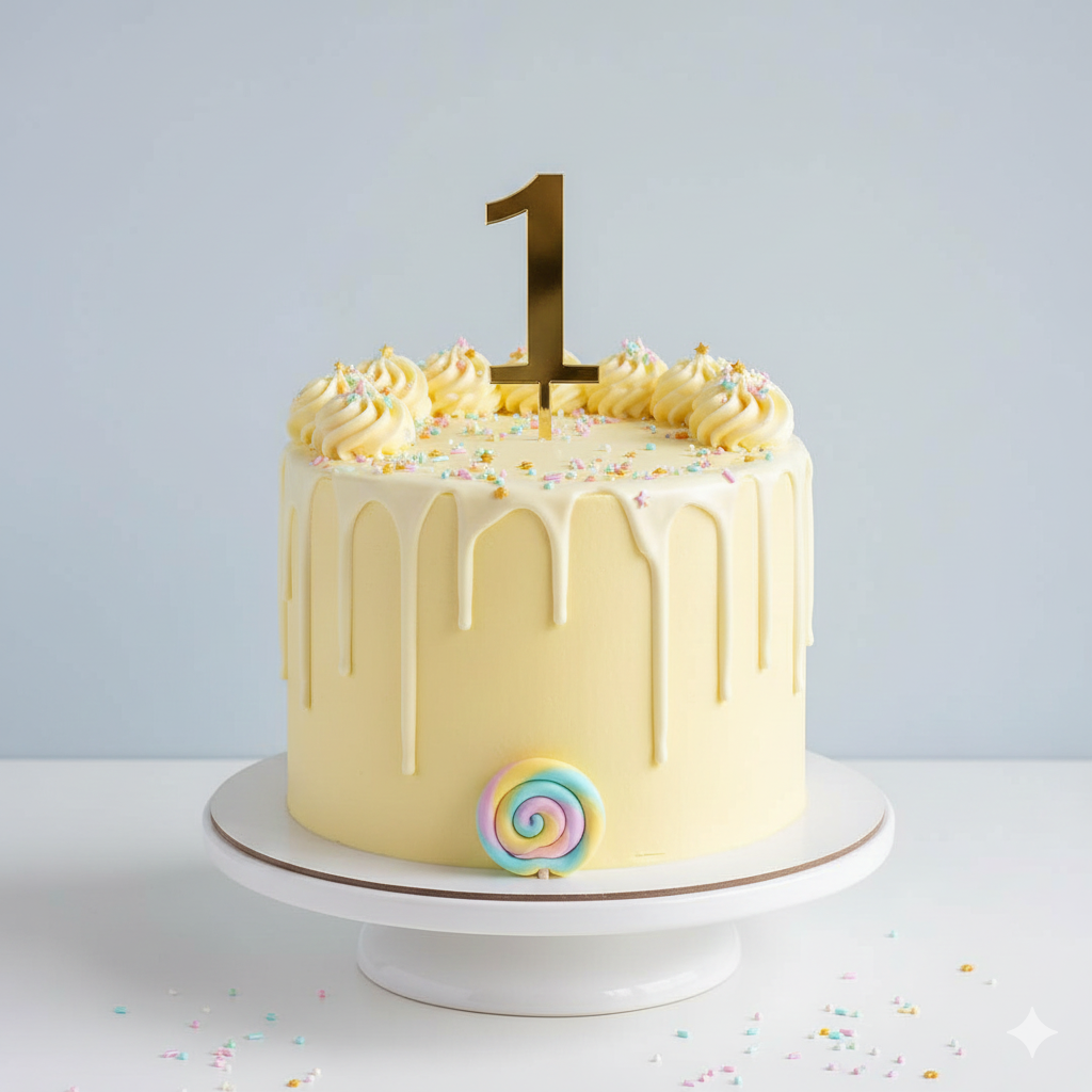 One Tiny Drip Cake