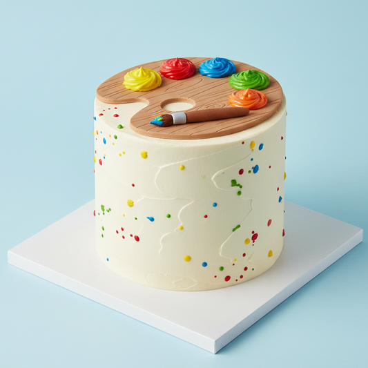 Painter Palette Cake