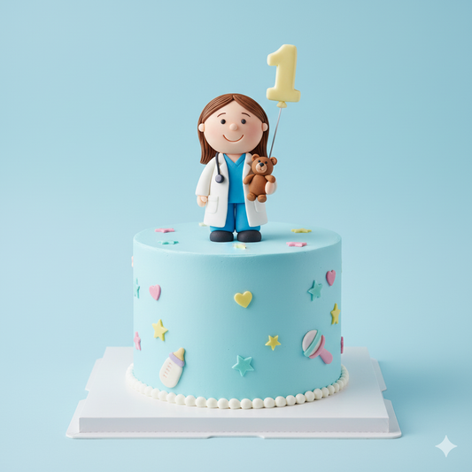 Pediatric Doctor Cake