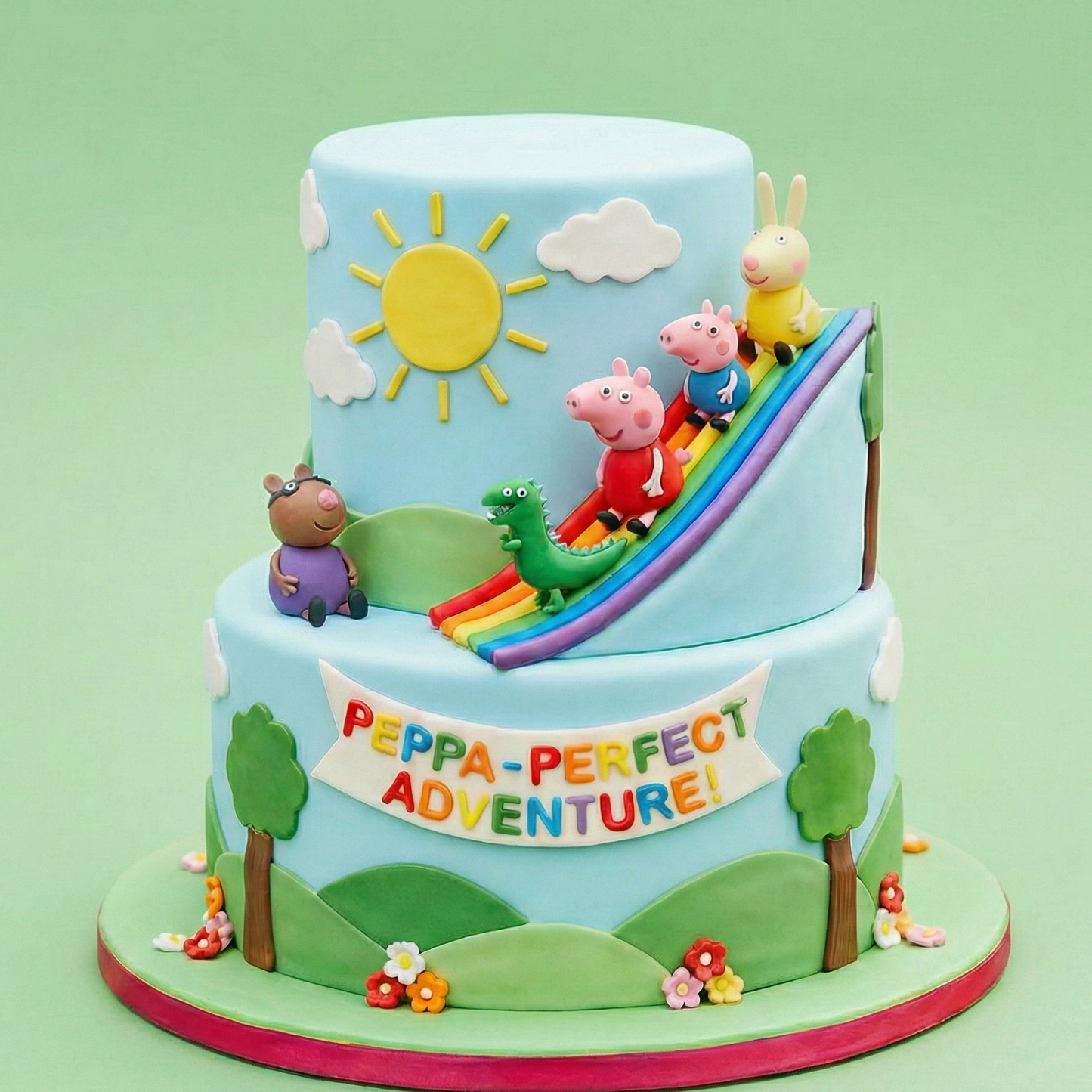 Peppa Fun Fiesta Cake