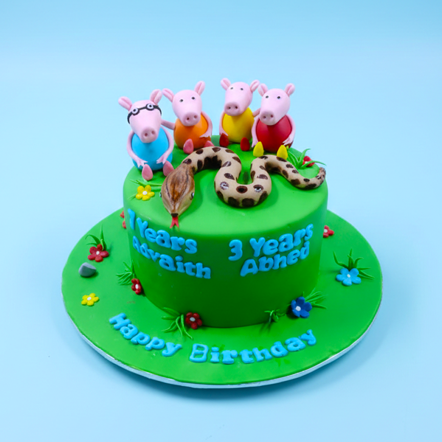 Peppa Pig Party Cake