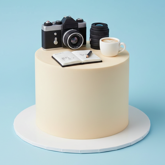 Photography Flat Lay Cake