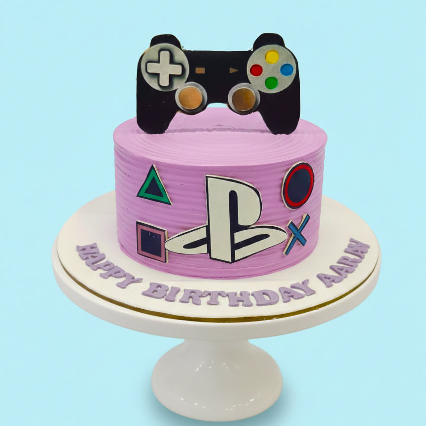 PlayStation Gamer Birthday Cake