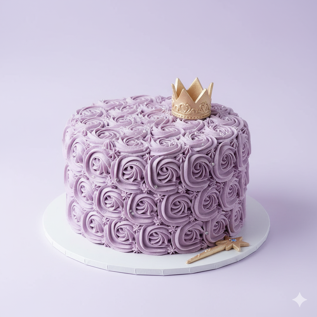Princess Rosette Cake