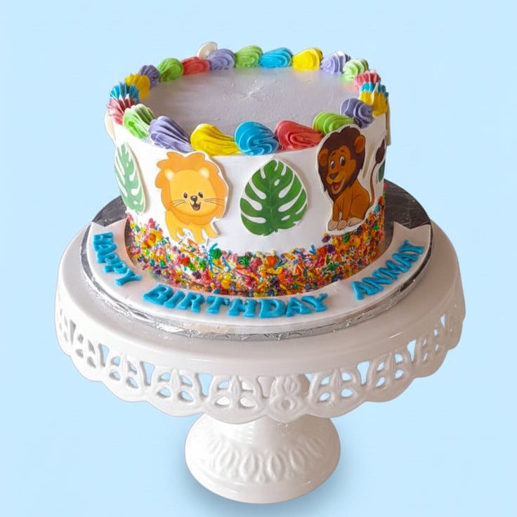 Rainbow Sprinkle Party Cake