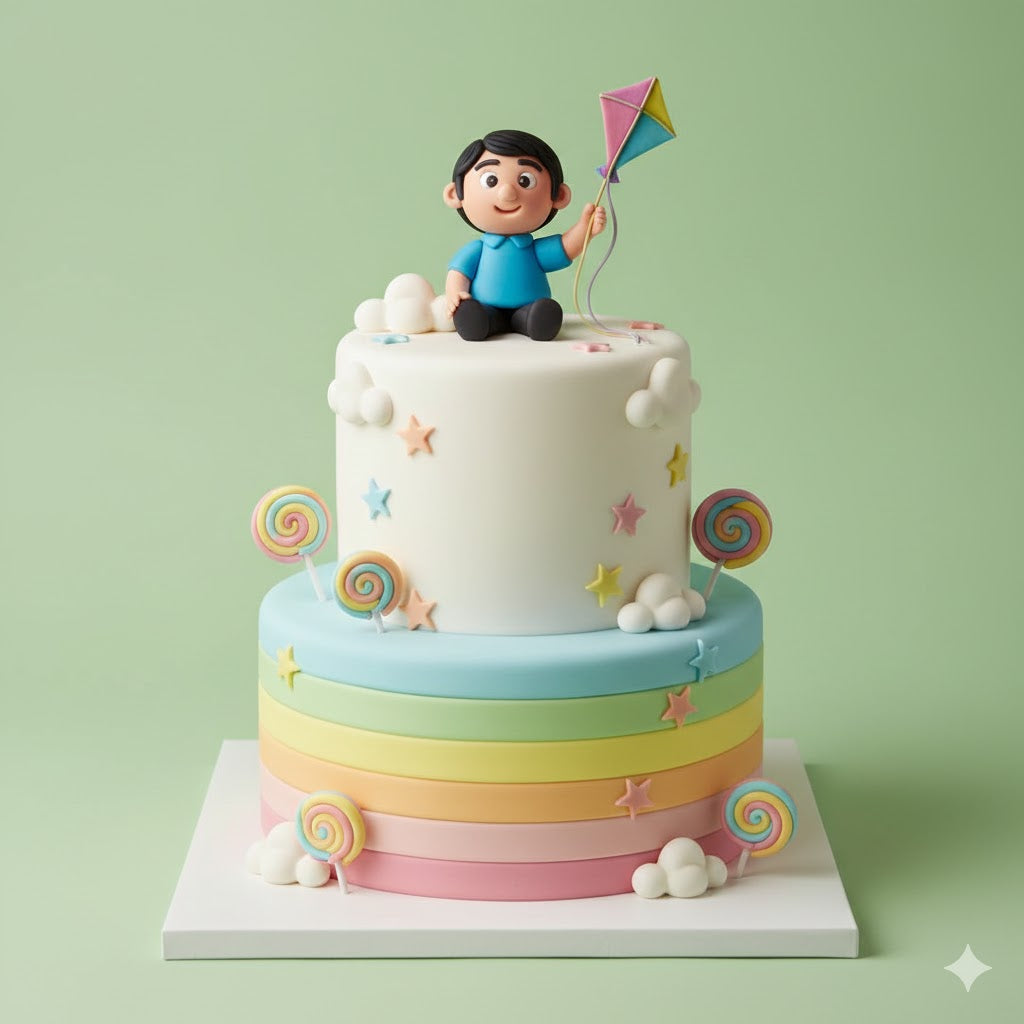 Raju Rainbow Cake