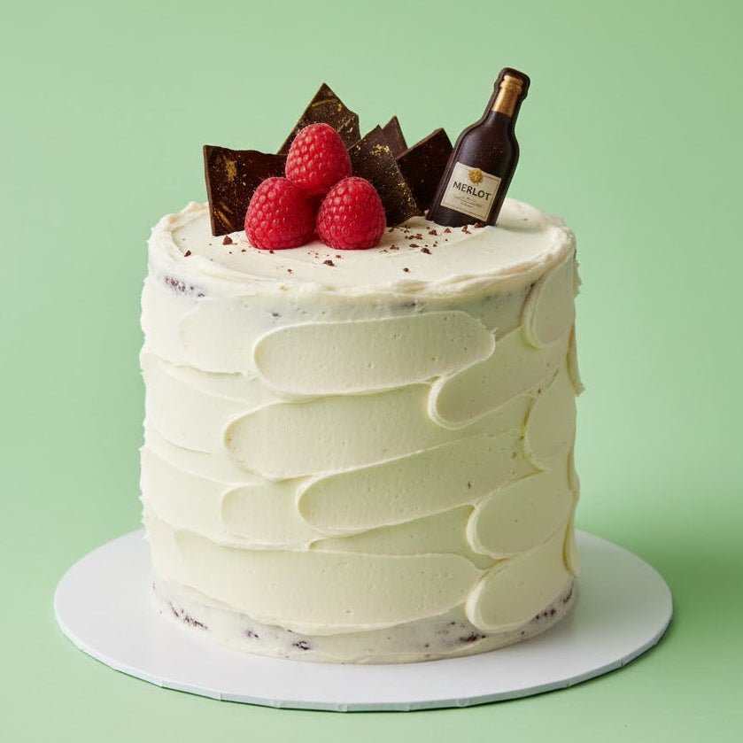 Red Velvet & Merlot Cake