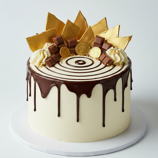 Rich Drip Delight Cake