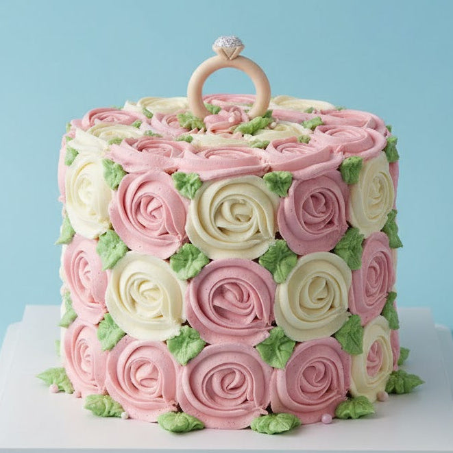 Ring & Roses Cake
