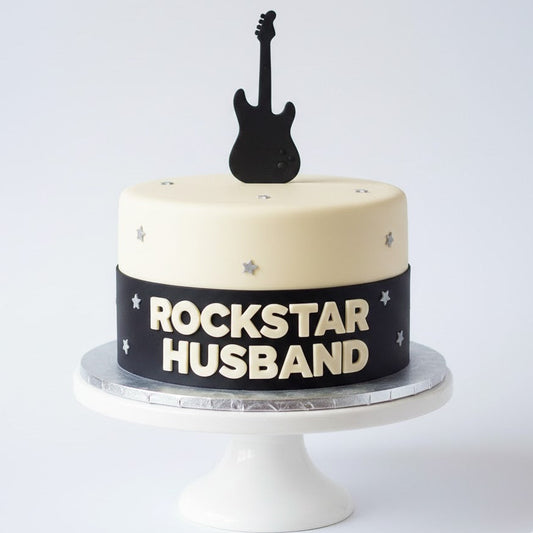 Rockstar Husband Cake