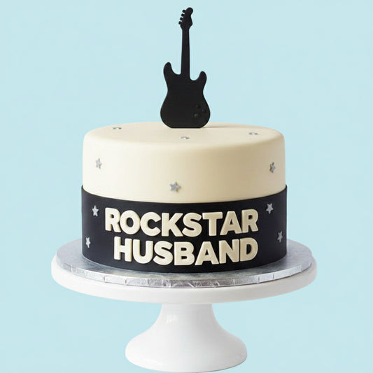 Rockstar Husband Cake