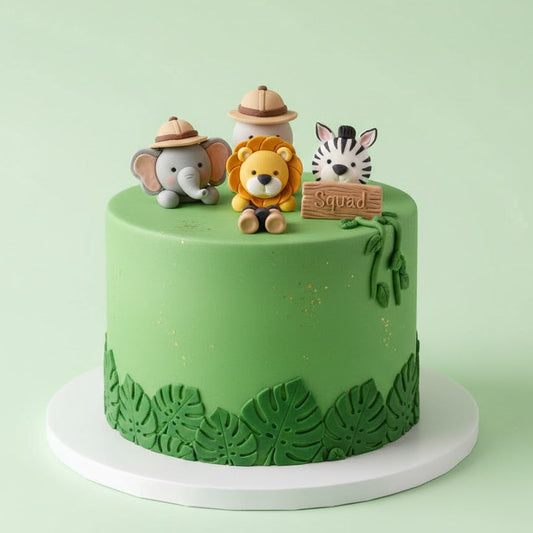Safari Squad Cake