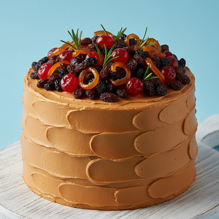Silent Night Plum Cake