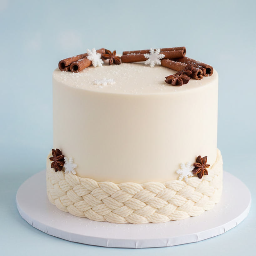 Snowfall Spice Cake