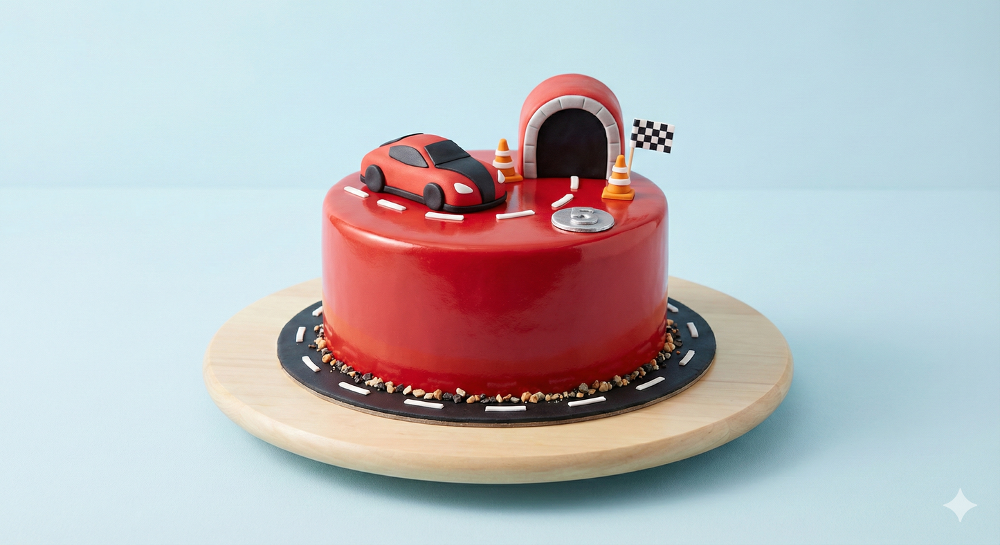 Speedster Tunnel Cake